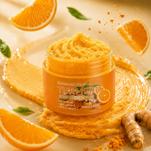 Turmeric Glow Scrub — Buff Away Dull, Rough Skin for a Softer, Smoother-Looking Glow