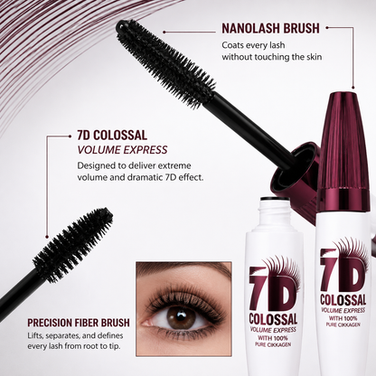 💖LAST DAY - BUY 1 GET 1 FREE!!💕 –  HZA® Colossal Volume & 24H Waterproof Mascara 🌊