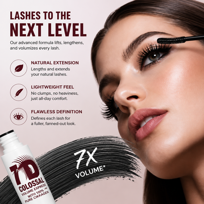 💖LAST DAY - BUY 1 GET 1 FREE!!💕 –  HZA® Colossal Volume & 24H Waterproof Mascara 🌊
