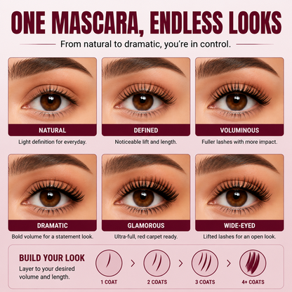 💖LAST DAY - BUY 1 GET 1 FREE!!💕 –  HZA® Colossal Volume & 24H Waterproof Mascara 🌊