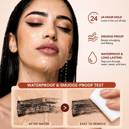 💖LAST DAY - BUY 1 GET 1 FREE!!💕 –  HZA® Colossal Volume & 24H Waterproof Mascara 🌊
