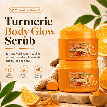 Turmeric Glow Scrub — Buff Away Dull, Rough Skin for a Softer, Smoother-Looking Glow