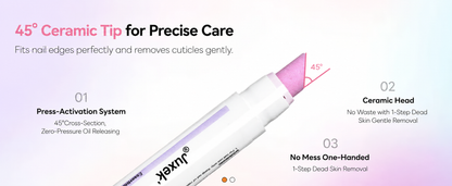 🎁 Buy More, Get More FREE!💥Juxek® 2-in-1 Cuticle Remover Pen