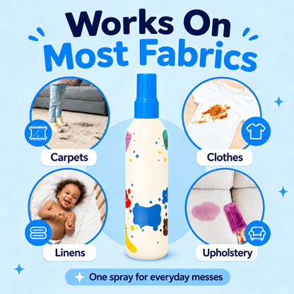 💧Stain Remover Spray | Tough‑on‑Stains Gentle Fabric Cleaner for Clothes & Upholstery