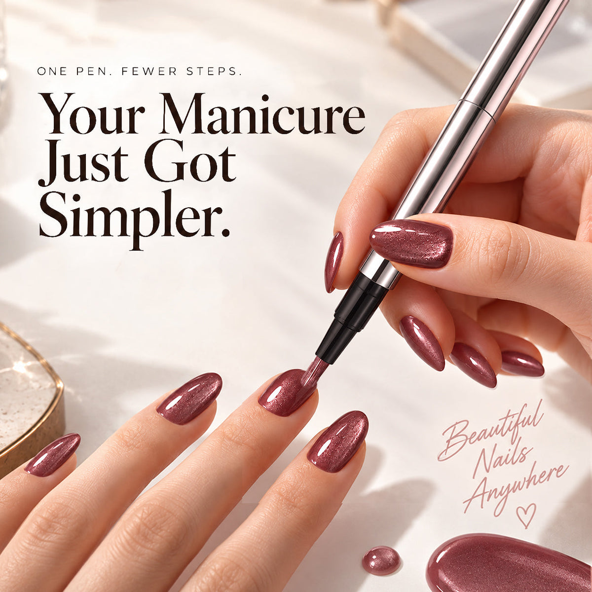 💖LAST DAY - BUY 1 GET 1 FREE!! Pocket Nail Salon Kit