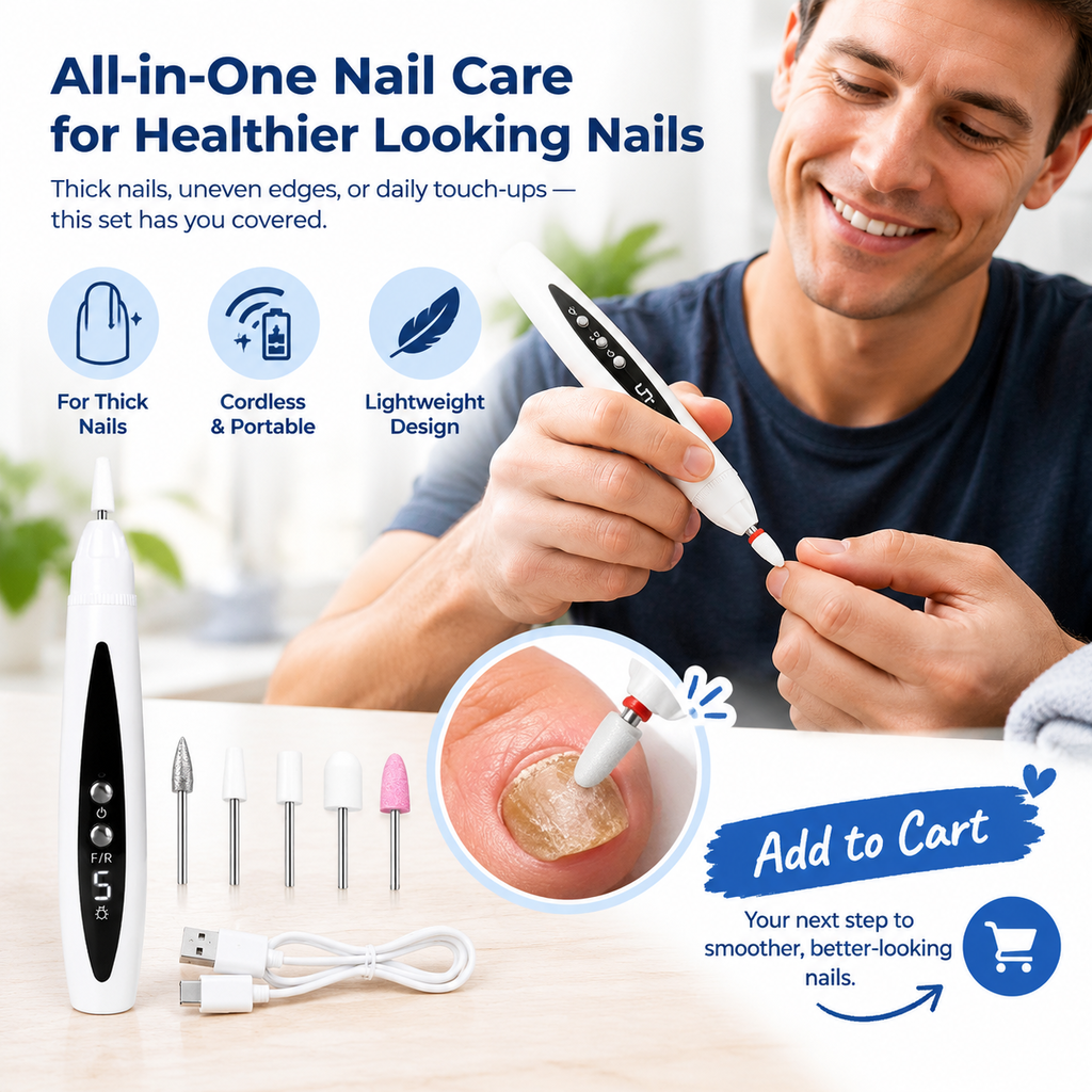 Electric Nail Drill for Thick Nails