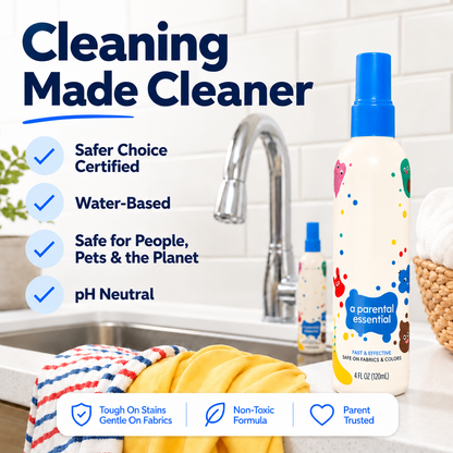 💧Stain Remover Spray | Tough‑on‑Stains Gentle Fabric Cleaner for Clothes & Upholstery