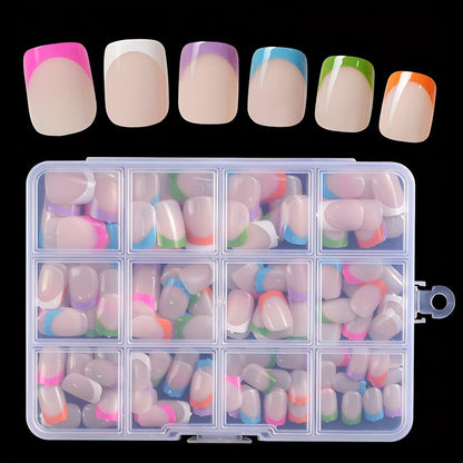 🥳 2026 HOT SALE 🥳 💕 50K+ SOLD! 💅 ✨ Color Pop Press-On Nails