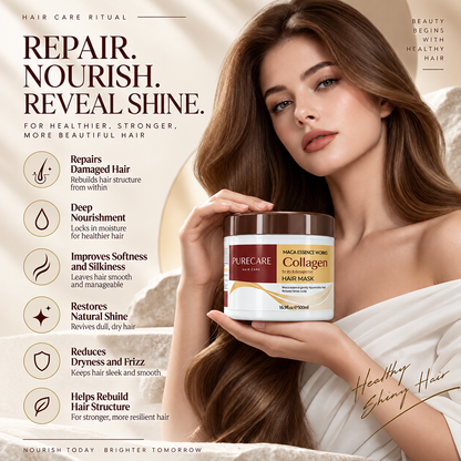 Collagen Repair Hair Mask – Deep Nourishment for Softer, Smoother & Shinier Hair