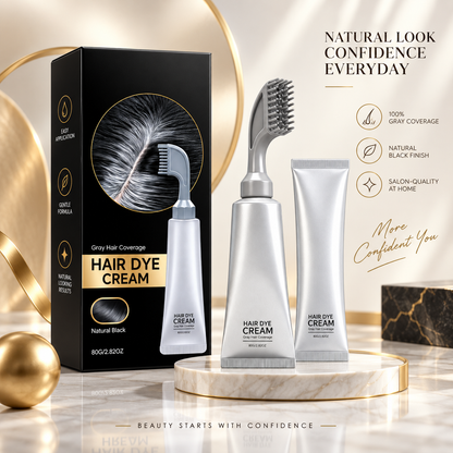 Precision Comb Gray Coverage Hair Dye Cream
