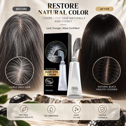 Precision Comb Gray Coverage Hair Dye Cream