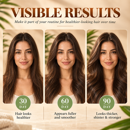 100% Raw Batana Oil for Thicker, Fuller & Healthier-Looking Hair