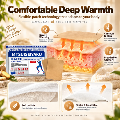 8-Hour Warming Joint Relief Patches