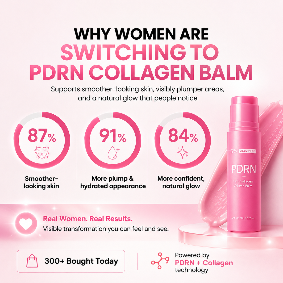 PDRN Collagen Glow & Plump Balm Stick