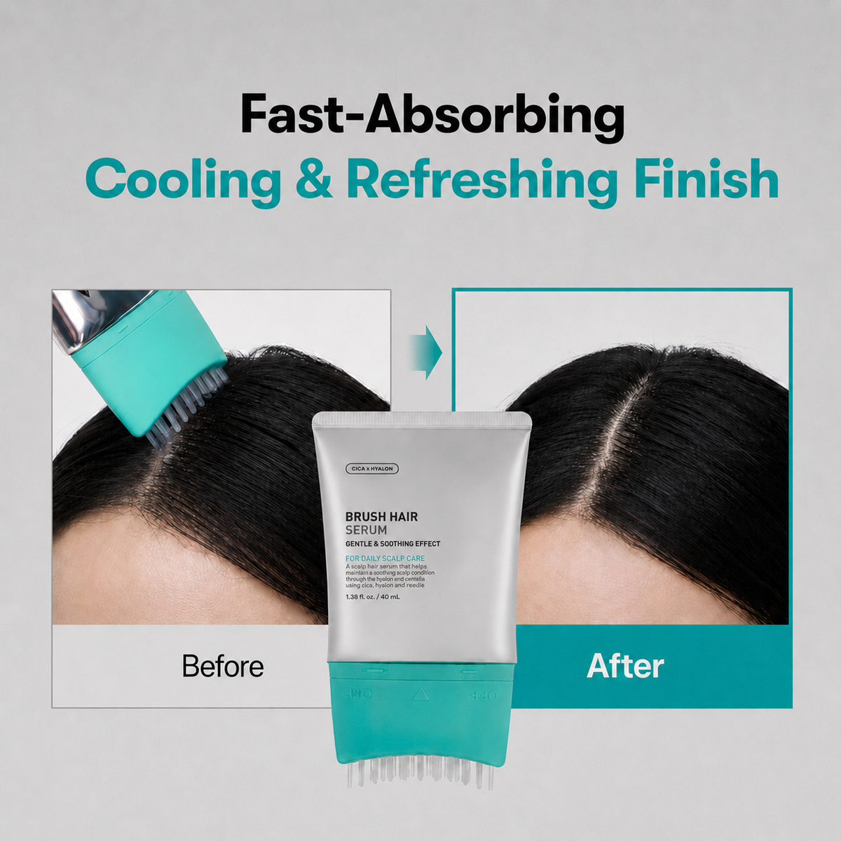 🔥LAST DAY 50% OFF Scalp serum: Increases hair volume and quality✨