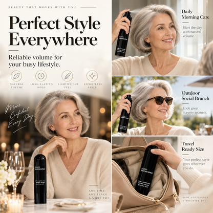 Peach-Scented Volumizing & Setting Spray