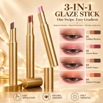 3-in-1 Gradient Eyeshadow Stick Set
