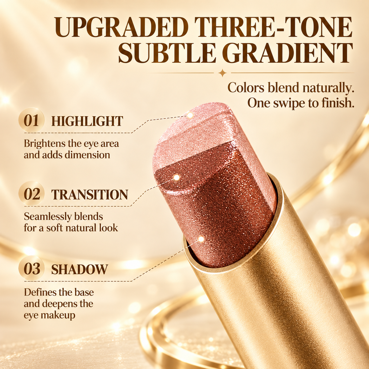 3-in-1 Gradient Eyeshadow Stick Set