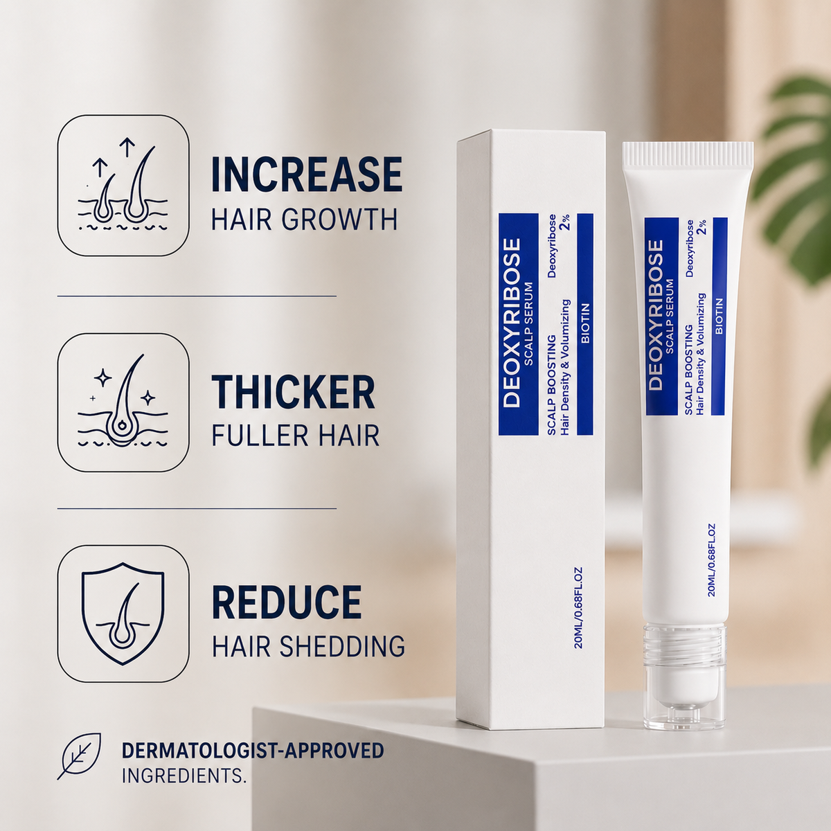 Deoxyribose Scalp Serum