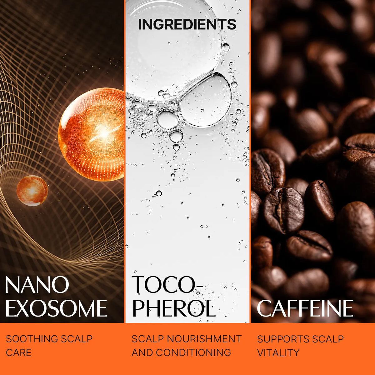 Nexisify Hair Growth Serum (with built-in applicator brush) | Exosome scalp care for thicker, stronger hair – Korean hair care product