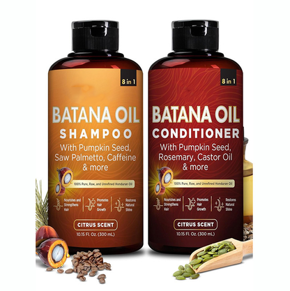 Batana Oil Shampoo & Conditioner Set