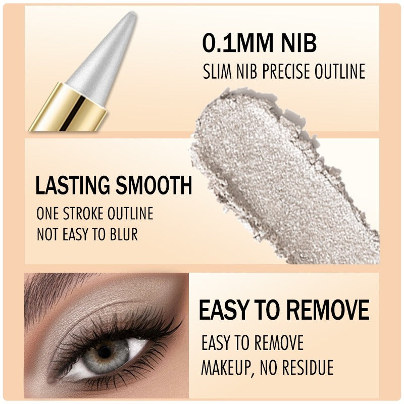 Waterproof Long-Wear Quick-Drying Gel Eyeliner Pencil